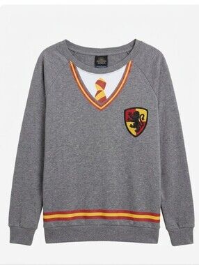 Wizarding World of Harry Potter Gryffindor pullover sweatshirt Sz 16